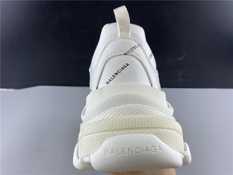 Ba*len*cia*ga triple s sneakers (white with logo) 524039 w06e2 2021