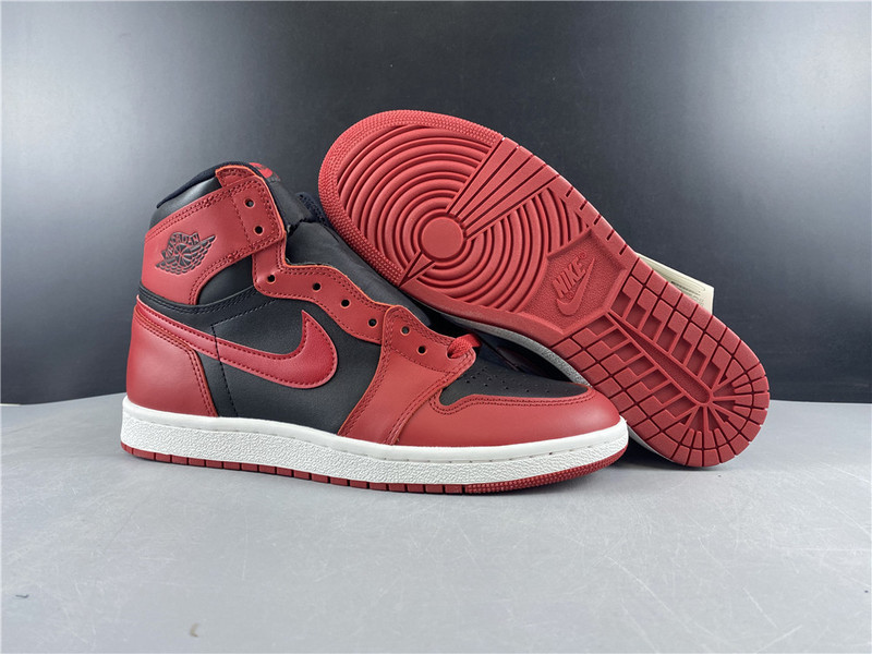 Air Jordan 1 Hi 85 Varsity Red Summit White Black BQ4422-600