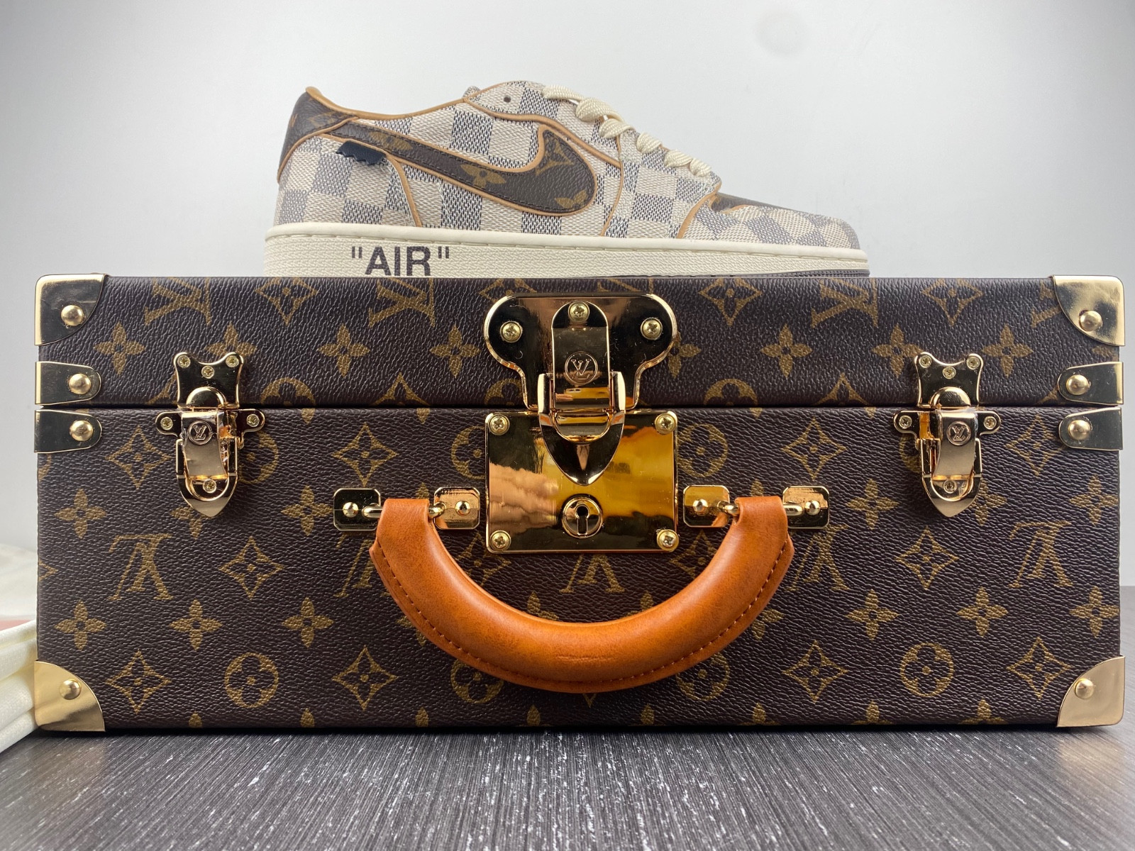 NIKE AIR FORCE 1 LOW BY VIRGIL ABLOH ( SPECIAL SHOES BOX)