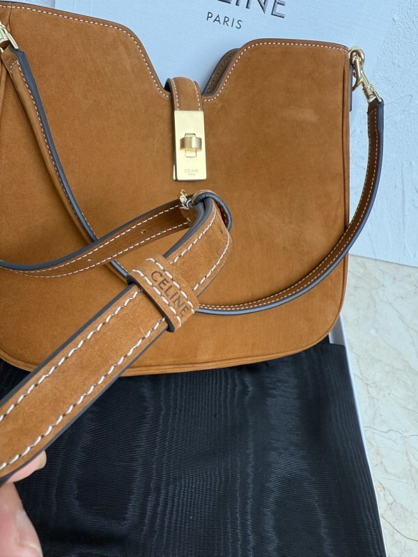 SMALL CAMILLE 16 SOFT BAG IN NUBUCK CALFSKIN