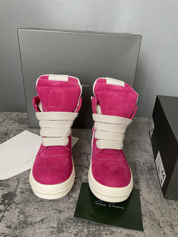 RICK 0WENS SNEAKERS (SUEDE)