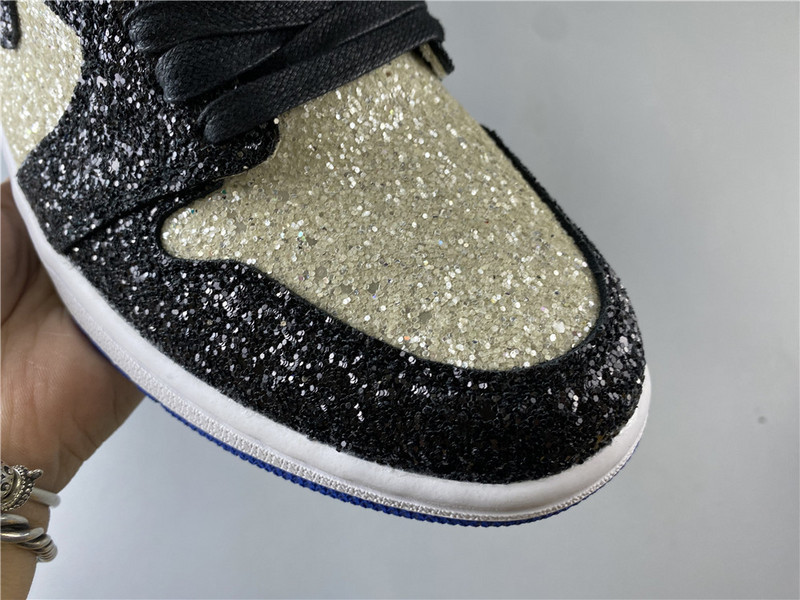 Air Jorden 1 X Fragment Design “Glitter” CK5566-400