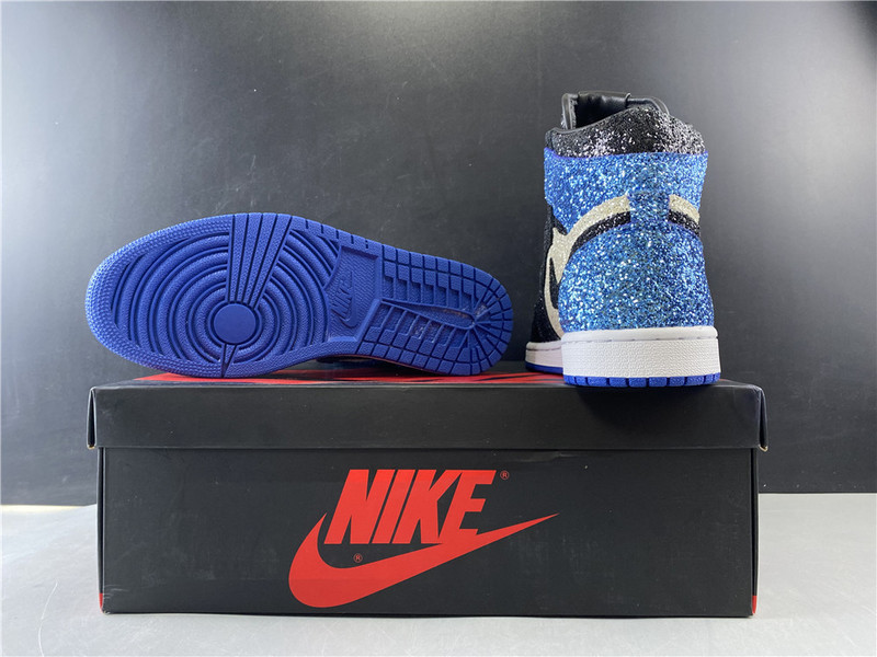 Air Jorden 1 X Fragment Design “Glitter” CK5566-400
