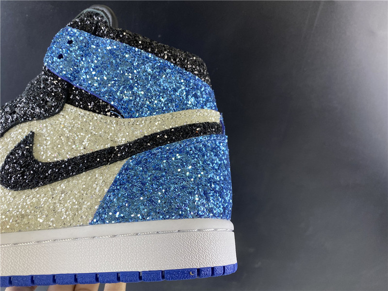 Air Jorden 1 X Fragment Design “Glitter” CK5566-400