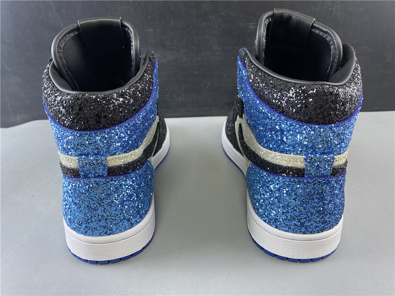 Air Jorden 1 X Fragment Design “Glitter” CK5566-400