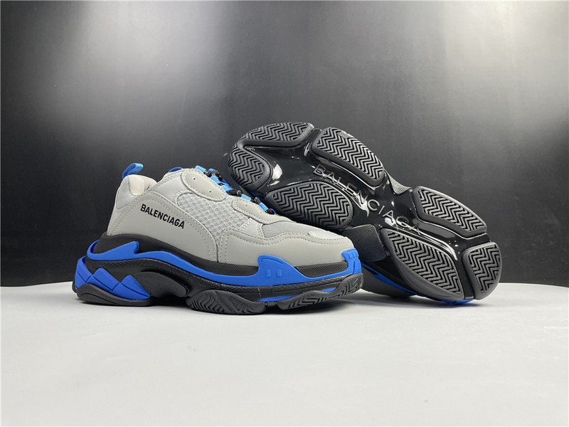 Ba*len*cia*ga triple s blue black grey 536737 w06n1 9018