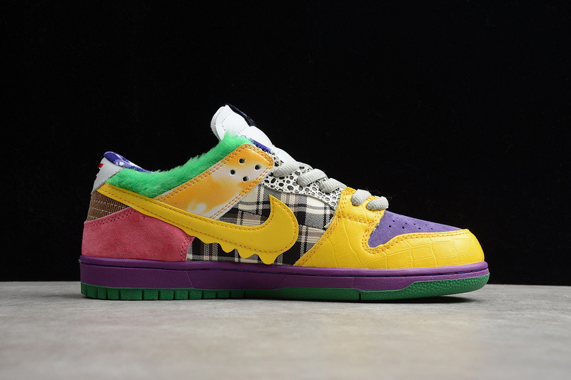 NIKE DUNK LOW PRO IW PURPLE/ YELLOW 318403-137