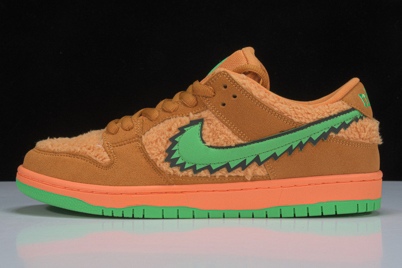 Grateful Dead x Nike SB Dunk Low “orange Bear” CJ5378 800