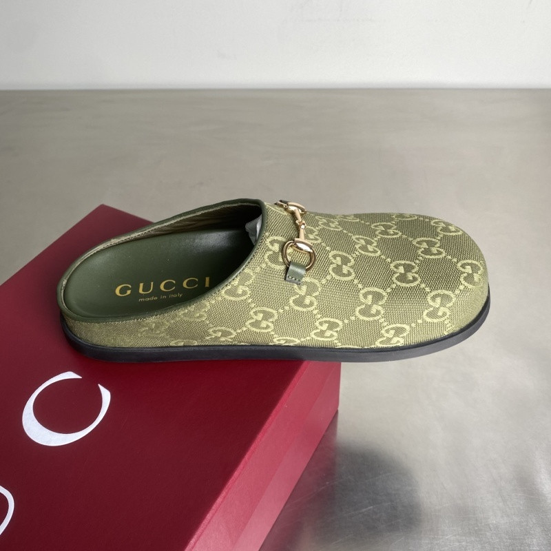 GUC LEATHER SLIDE