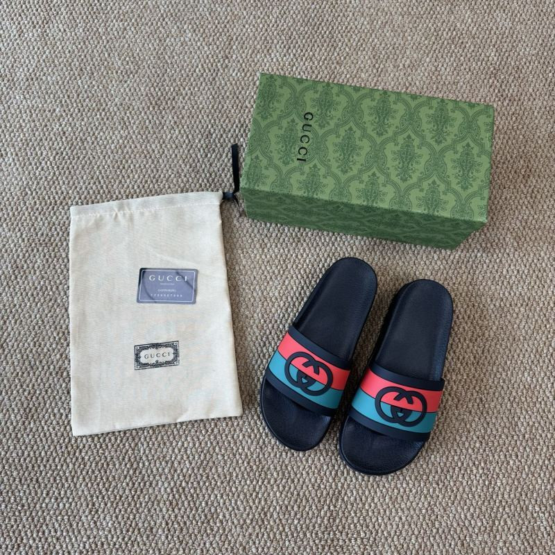 GUC LEATHER SLIDE