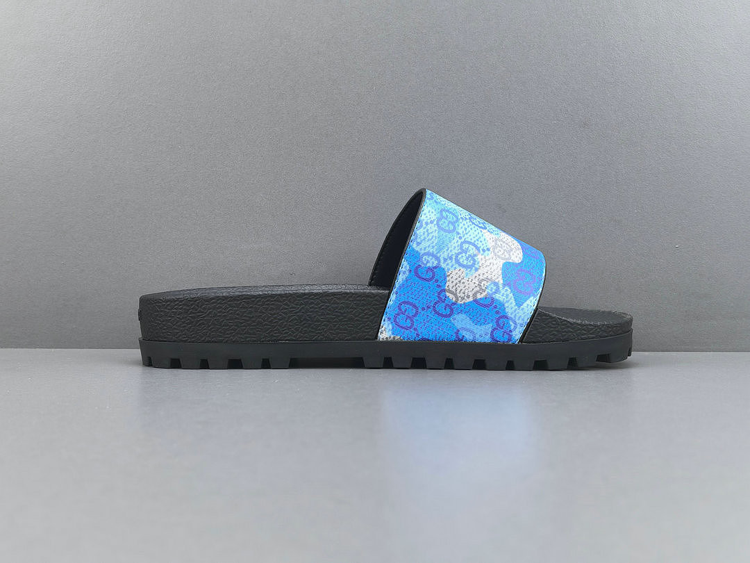 GUC LEATHER SLIDE