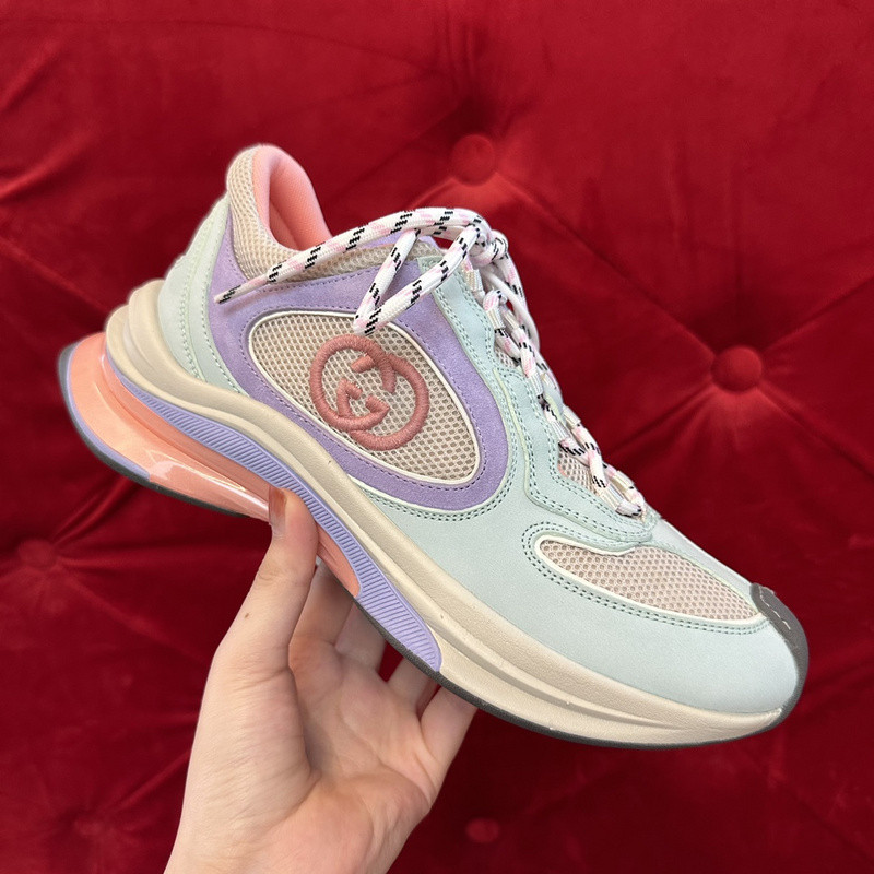 G*u*i run lace-up sneakers