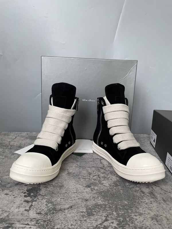 RICK 0WENS SNEAKERS (SUEDE)