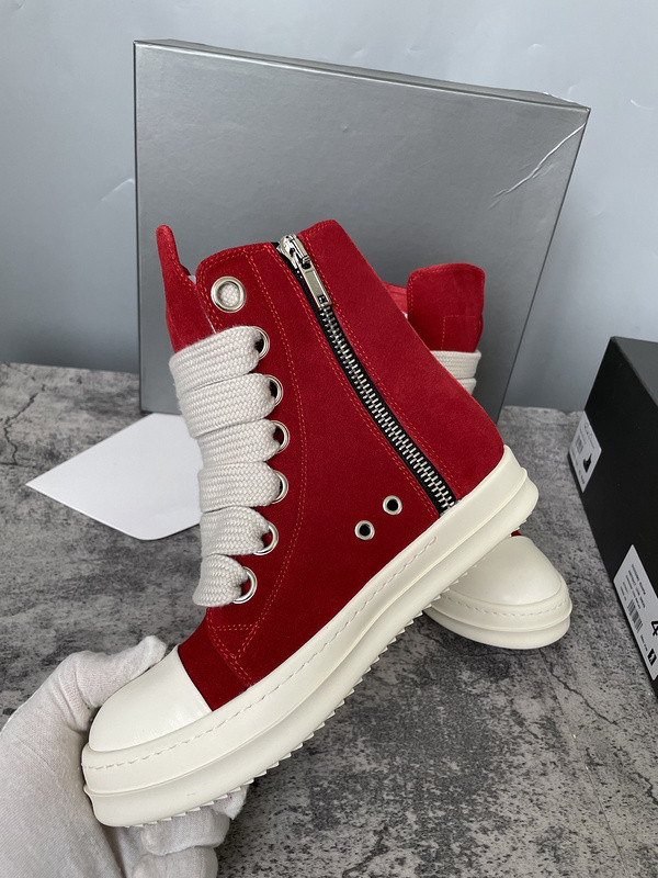 RICK 0WENS SNEAKERS (SUEDE)