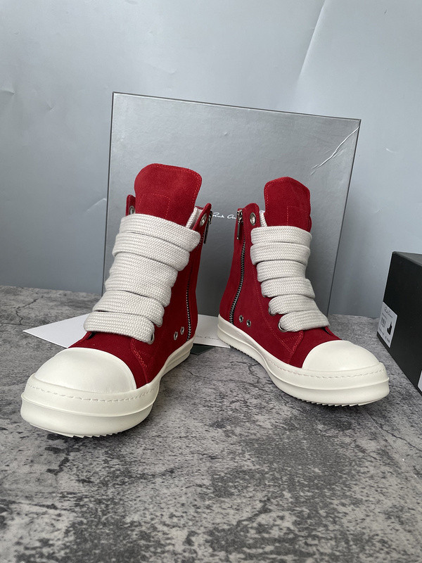 RICK 0WENS SNEAKERS (SUEDE)