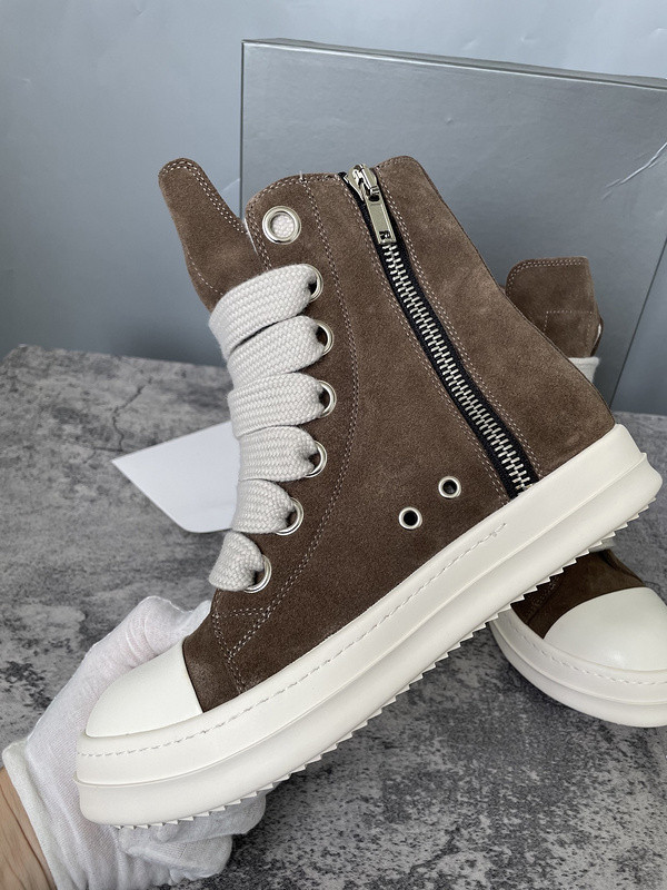 RICK 0WENS SNEAKERS (SUEDE)