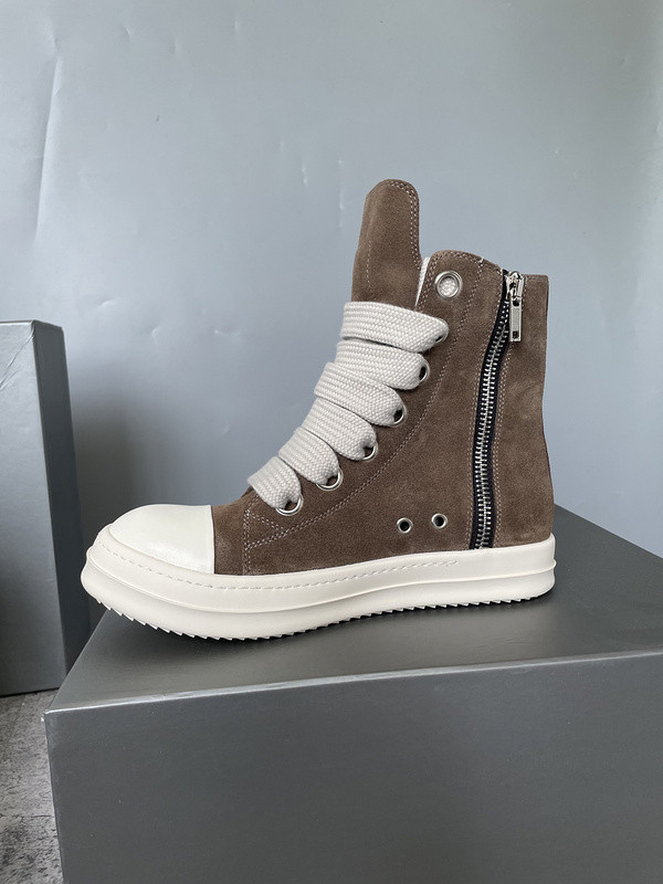 RICK 0WENS SNEAKERS (SUEDE)