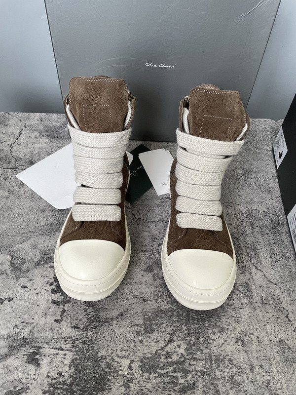 RICK 0WENS SNEAKERS (SUEDE)