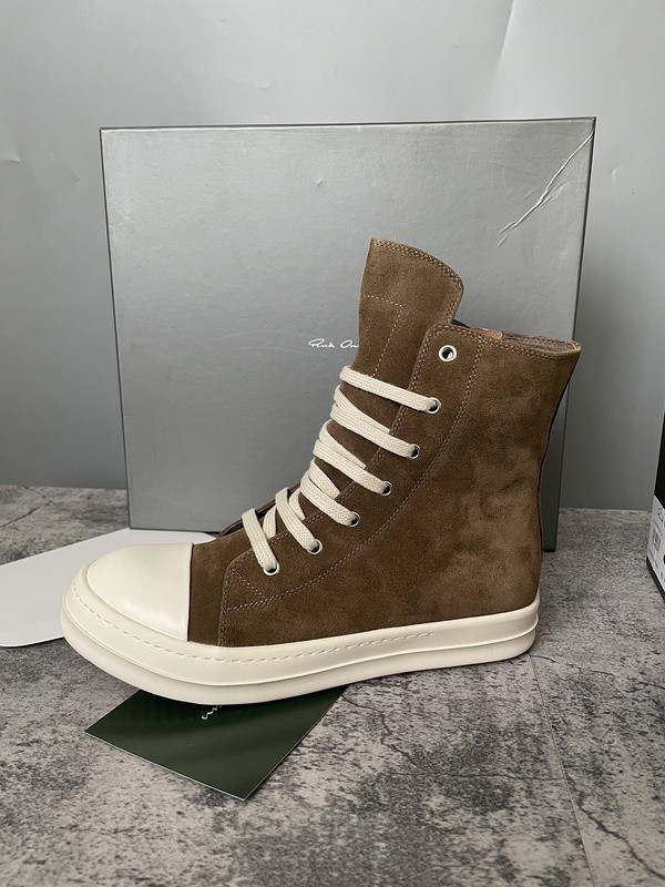 RICK 0WENS SNEAKERS（SUEDE)
