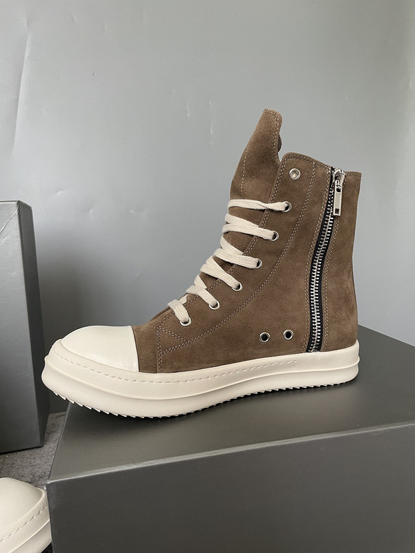 RICK 0WENS SNEAKERS（SUEDE)