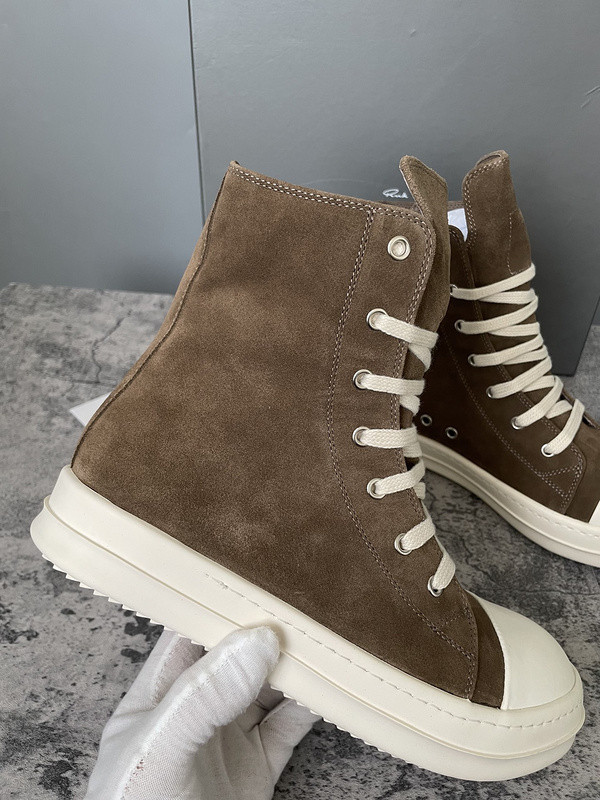 RICK 0WENS SNEAKERS（SUEDE)