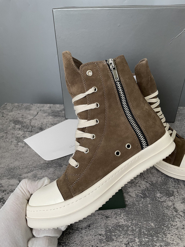 RICK 0WENS SNEAKERS（SUEDE)