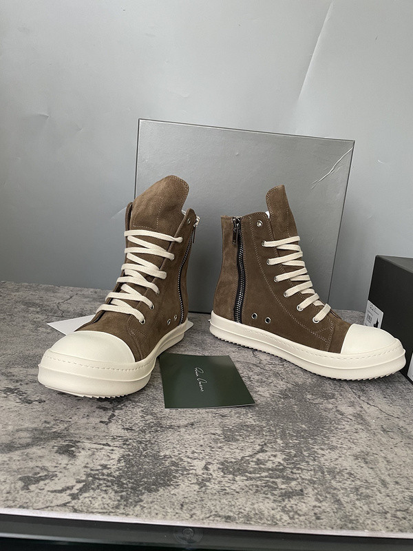 RICK 0WENS SNEAKERS（SUEDE)