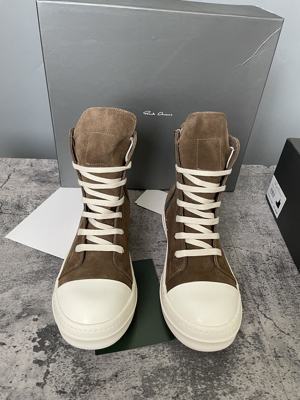 RICK 0WENS SNEAKERS（SUEDE)