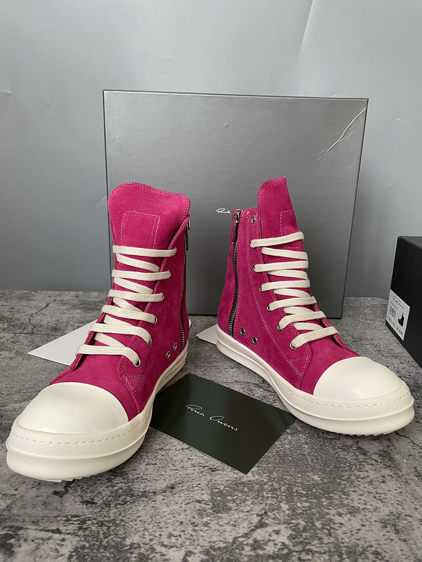 RICK 0WENS SNEAKERS(SUEDE)