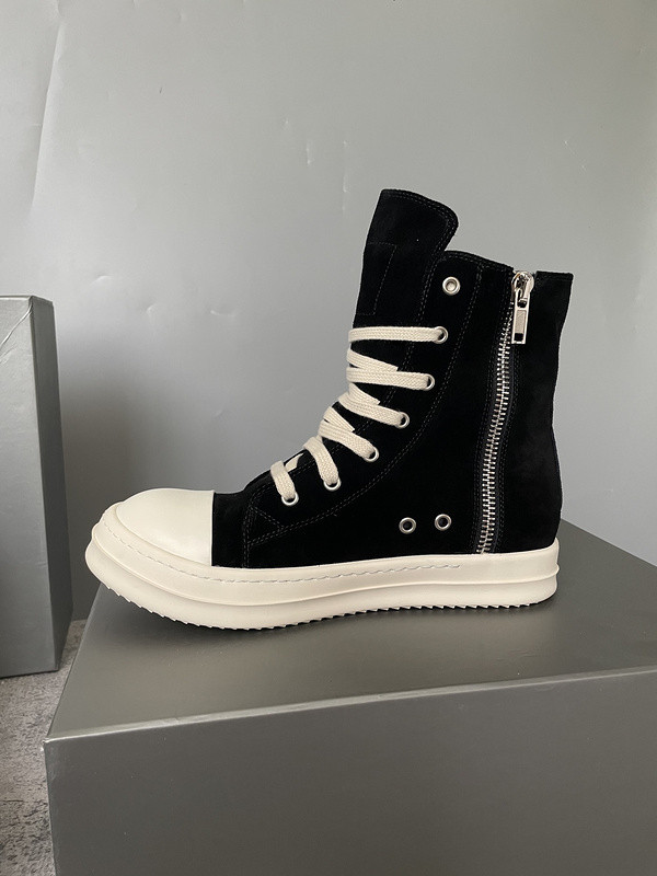 RICK 0WENS SNEAKERS(SUEDE)