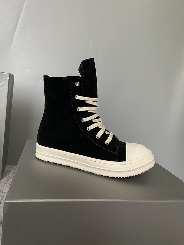 RICK 0WENS SNEAKERS(SUEDE)
