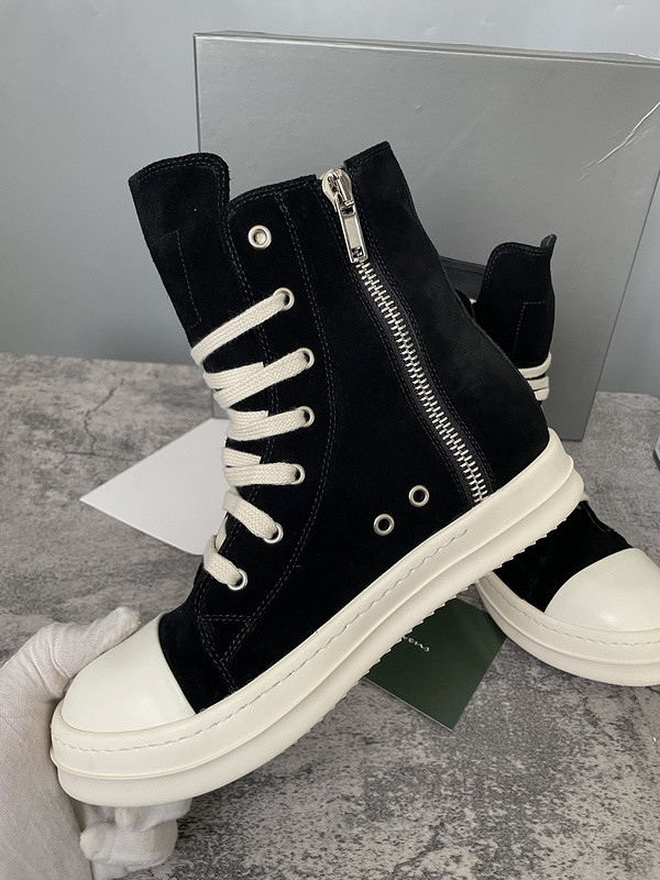 RICK 0WENS SNEAKERS(SUEDE)