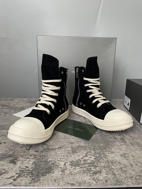 RICK 0WENS SNEAKERS(SUEDE)