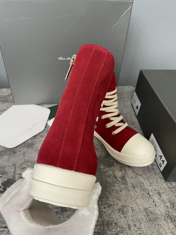 RICK 0WENS SNEAKERS(SUEDE)