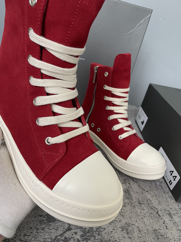 RICK 0WENS SNEAKERS(SUEDE)