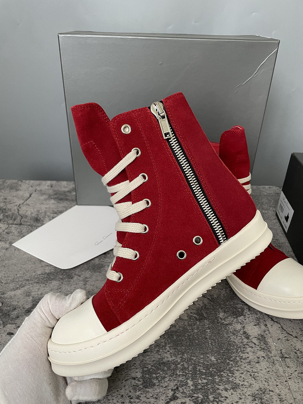 RICK 0WENS SNEAKERS(SUEDE)