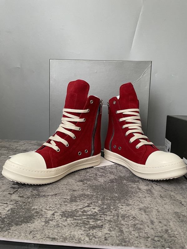 RICK 0WENS SNEAKERS(SUEDE)