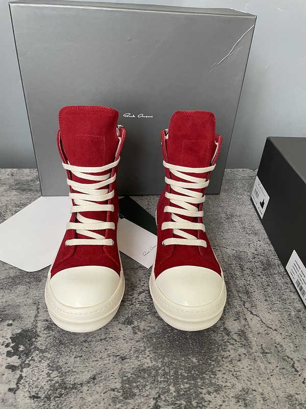 RICK 0WENS SNEAKERS(SUEDE)