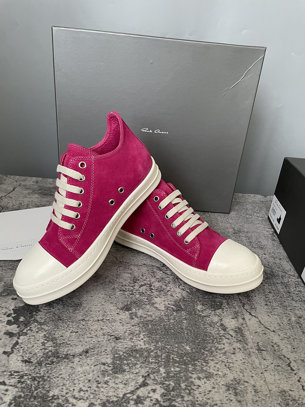 RICK 0WENS SNEAKERS (SUEDE)