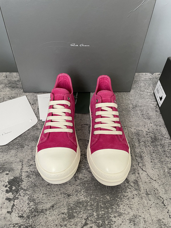 RICK 0WENS SNEAKERS (SUEDE)