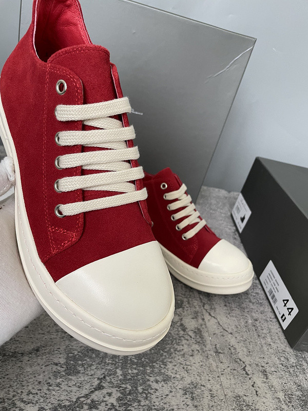 RICK 0WENS SNEAKERS (SUEDE)