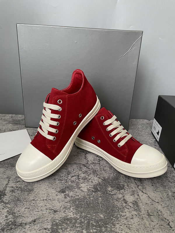 RICK 0WENS SNEAKERS (SUEDE)