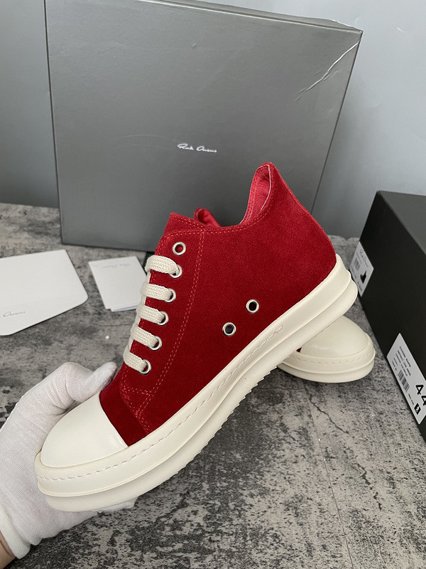 RICK 0WENS SNEAKERS (SUEDE)