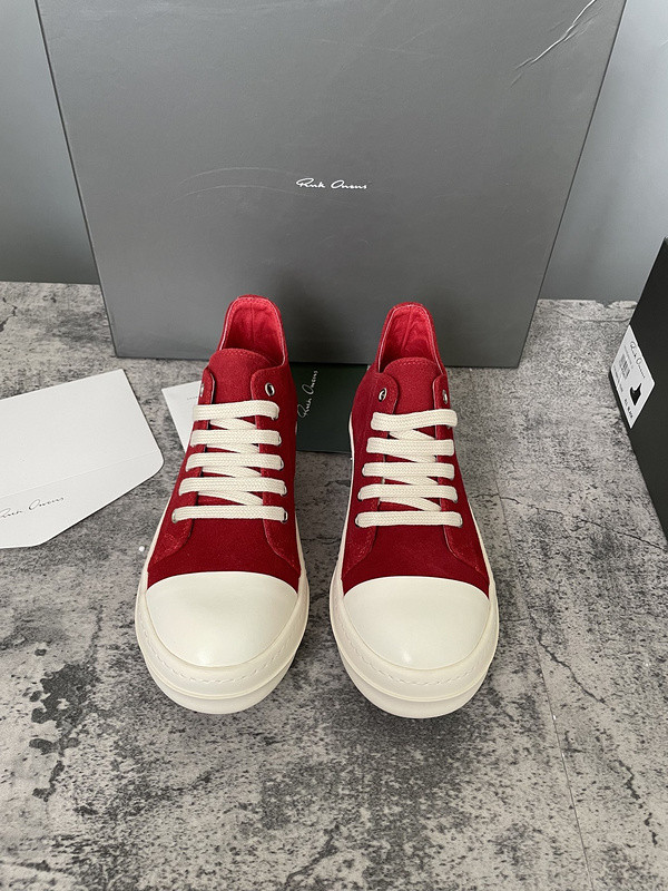 RICK 0WENS SNEAKERS (SUEDE)
