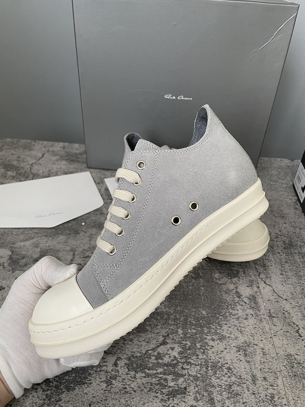 RICK 0WENS SNEAKERS (SUEDE)