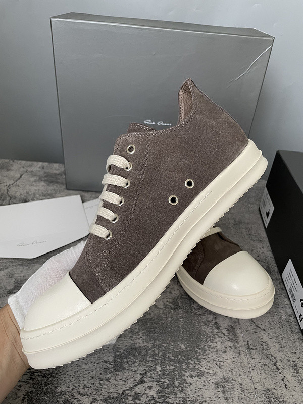 RICK 0WENS SNEAKERS (SUEDE)