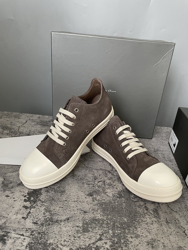 RICK 0WENS SNEAKERS (SUEDE)