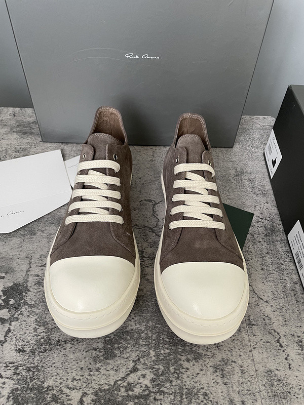 RICK 0WENS SNEAKERS (SUEDE)