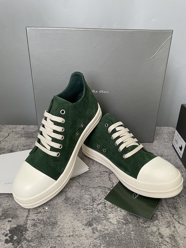 RICK 0WENS SNEAKERS (SUEDE)