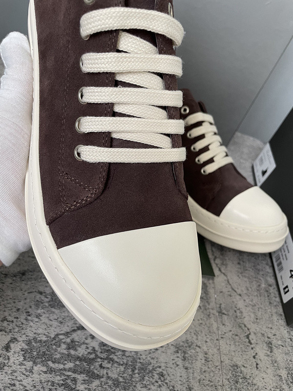 RICK 0WENS SNEAKERS (SUEDE)